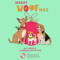 Merry Woof-mas Men's Shirt - Christmas Limited Edition Design