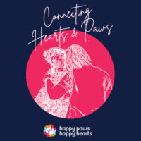 Connecting Hearts & Paws Long Sleeve T-Shirt - Men's  Design