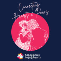 Connecting Hearts & Paws Long Sleeve T-Shirt - Women's  Design