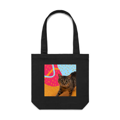 Cat Tote Bag Thumbnail