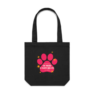 Puppy Breath Magic Tote Bag - Dark Thumbnail