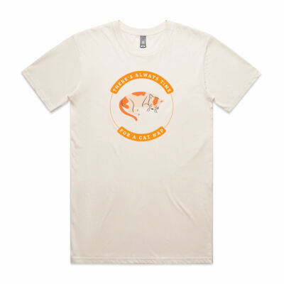 Cat Nap T-Shirt - Light Thumbnail