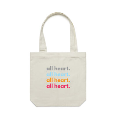 All Heart Tote Bag - Light Thumbnail