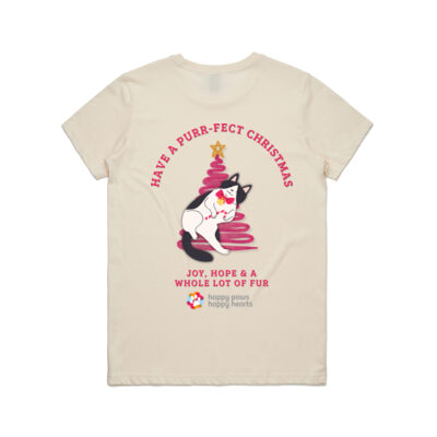 Have a Purr-fect Christmas Women's Shirt - Christmas Limited Edition  Thumbnail