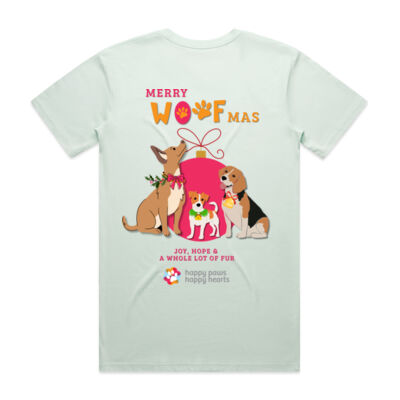 Merry Woof-mas Men's Shirt - Christmas Limited Edition Thumbnail